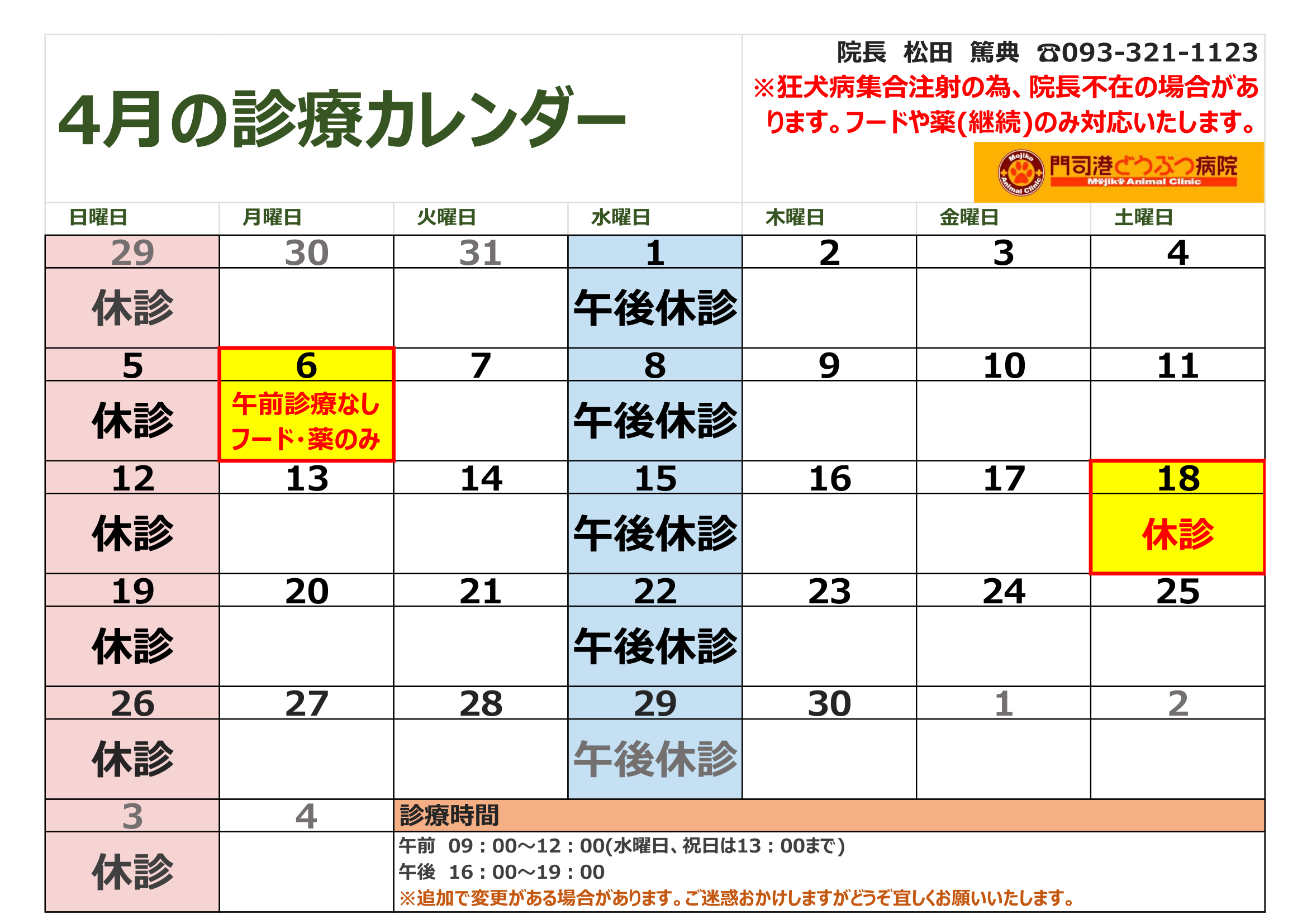 ４月